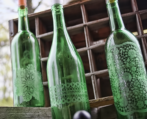 How to upcycle wine bottles