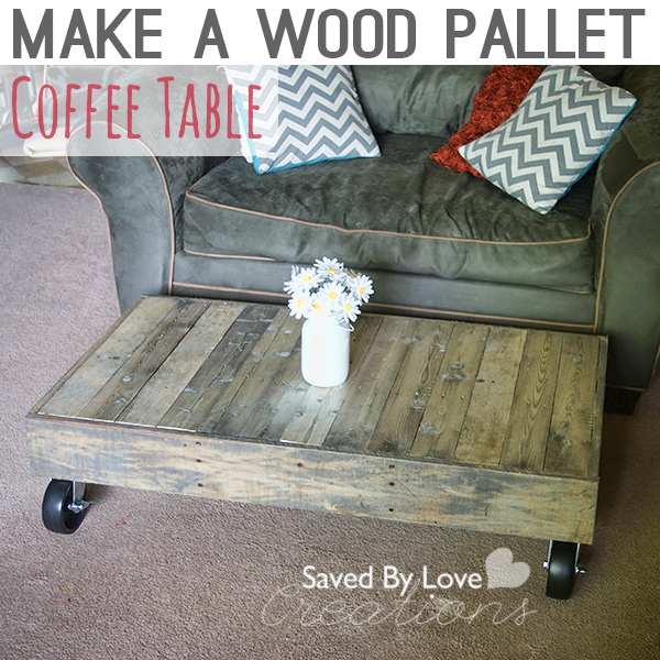 DIY Wood Pallet Coffee Table