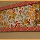 Cute Tray Revamped With Funky Fabric and Decorative Tape