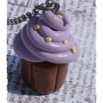 Polymer Clay Day #21: Cupcake Necklace