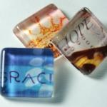 Polymer Clay Backed Glass Tile Pendant Tutorial