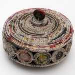 Coiled Newspaper Dish