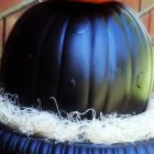 Dimensional Polka Dot Pumpkins and Fall Porch