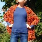 Quick Lacy Shawl Crochet Pattern