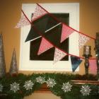 Christmas Bunting With Template