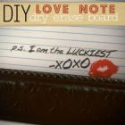 Dry Erase Love Note DIY With Printable