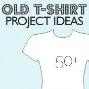 50+ Recycled T-Shirt Craft Projects