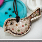 Polymer Clay Pendants {Inspired}