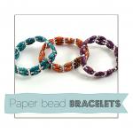 Paper Bead Bracelets and Amazon $75 Winner