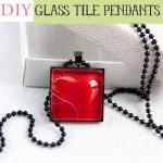 Glass Tile Pendant Tutorial With Tips and Images