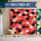 Make Scallop Wall Art With Your Circle Punch
