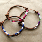 Leather & Thread Easy Bracelets