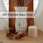 Painted Glass Vase Tutorial