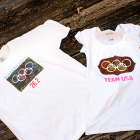 DIY Olympic T-Shirts With Tulip Fabric Markers & Paint