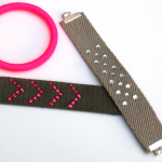 Upcycled Belt Bracelet Video DIY