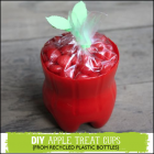 Upcycled Apple Treat Cups