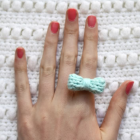 Knit a Bow Ring