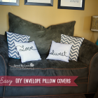 Make Quick and Easy Pillow Covers