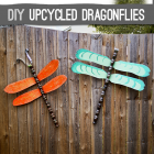 Repurpose Fan Blades to Dragonflies