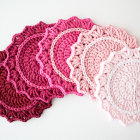 Crochet Ombre Coasters