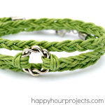 DIY Woven Wrap Bracelet