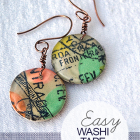 Make Washi Tape Jewelry and Charms