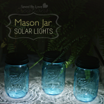 Easy Mason Jar Solar Lights