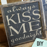 DIY Rustic Hand Painted Signs from Reclaimed Wood