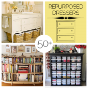 50 Plus Repurposed Dresser Projects to Make
