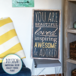 DIY Handpainted Signs With New Americana Decor Chalky Finish Paint