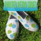 Retro Style Painted Shoe DIY