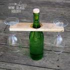 Wine Bottle Glass Holder DIY
