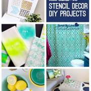 Over 50 Awesome DIY Stencil Decor Projects