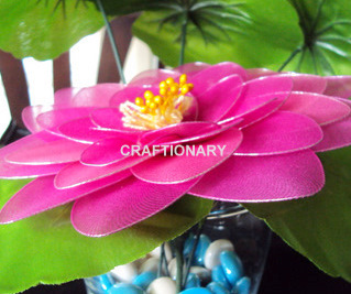 pantyhose_lotus_nylon_purple_flower_craft
