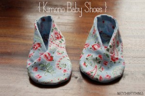 Kimono baby Shoes