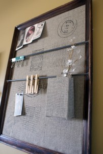 How to make a knock off Pottery Barn wall organizer @savedbyloves