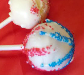 Patriotic Cakepops