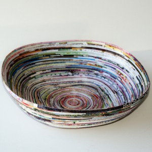 Recycled Paper Bowl