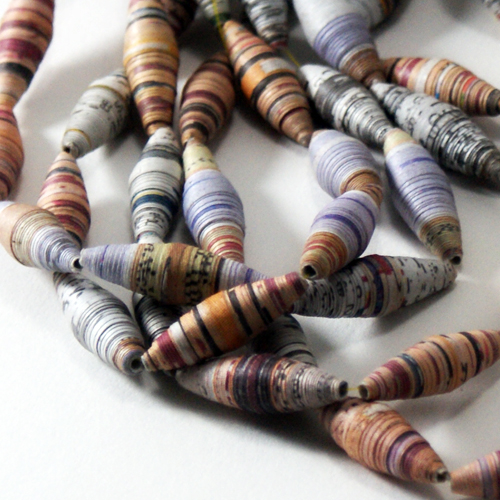 How to Make a Home Made Paper Bead Roller/Tool  Paper bead jewelry, Paper  beads, Make paper beads