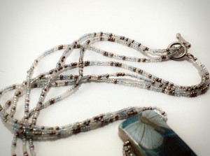 how to make seed bead necklace