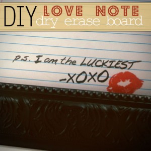 Love note DIY