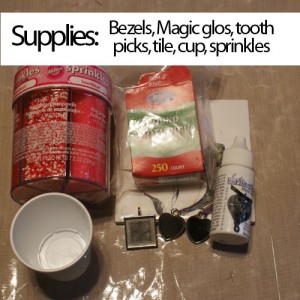 Resin jewelry supplies