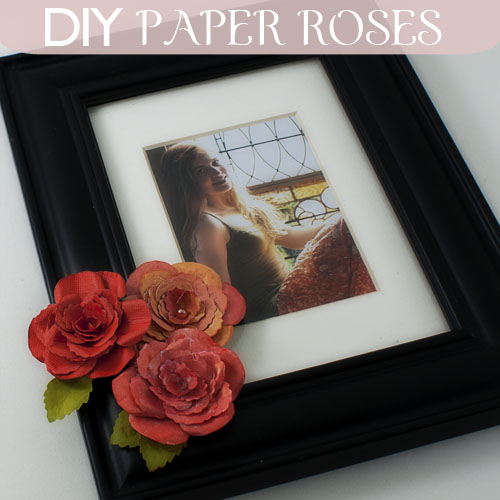Make roses from paper