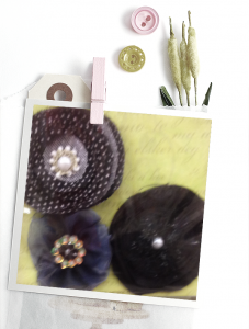Organza flowers