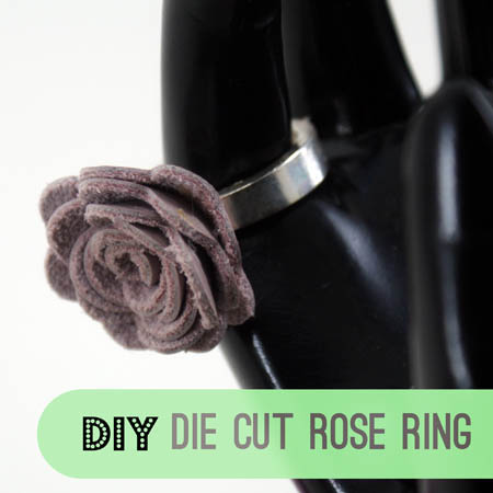 Sizzix Die Cut Rose Ring