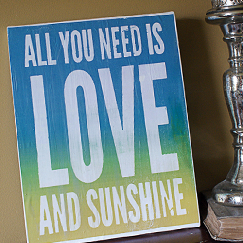 Love and Sunshine Printable