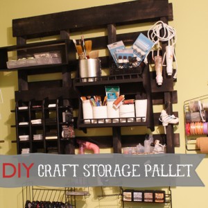 Wood Pallet Storage DIY