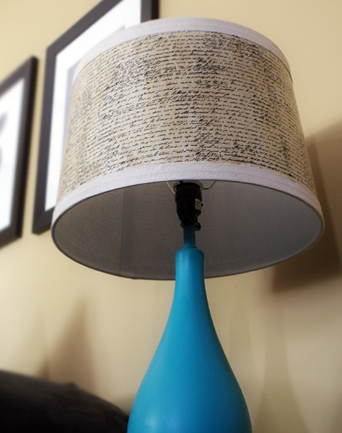 Lampshade makeover