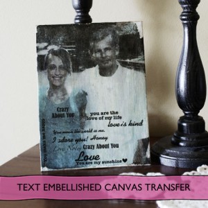 Mod Podge Transfer