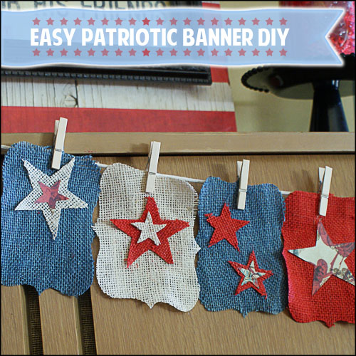 Patriotic Banner DIY